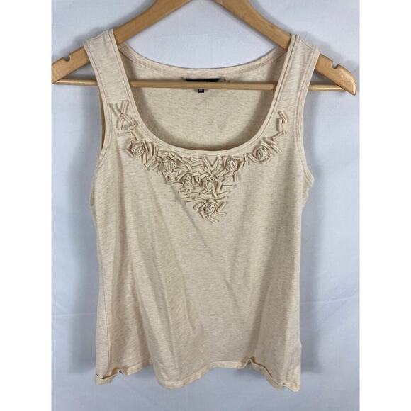 NIC + Zoe Beige Texture Tank Size Pm - Picture 1 of 4
